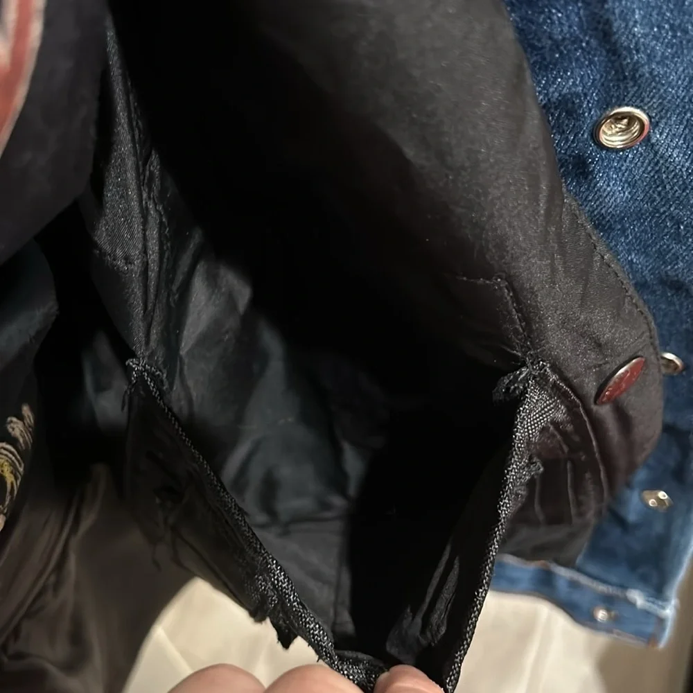 NRA Concealed Carry Denim Jacket Size Medium